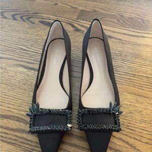 Stuart Weitzman Black Embellished Women's Shoes